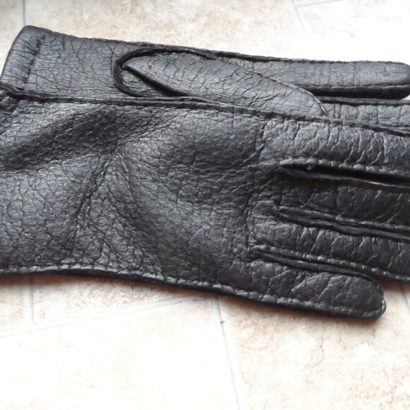 Woman genuine leather gloves - size 6 NEW - Picture 5 of 5